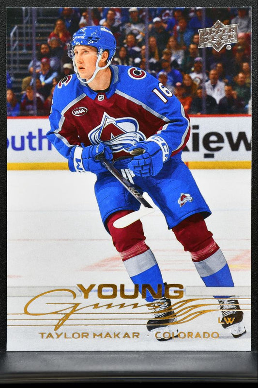2025-26 Upper Deck Extended Series Young Guns Taylor Makar 706 Avalanche RC 7382