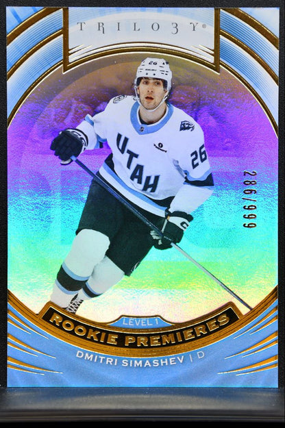 2025-26 UD Extended Series Trilogy Premieres Lvl 1 Simashev RC 286/999 3543