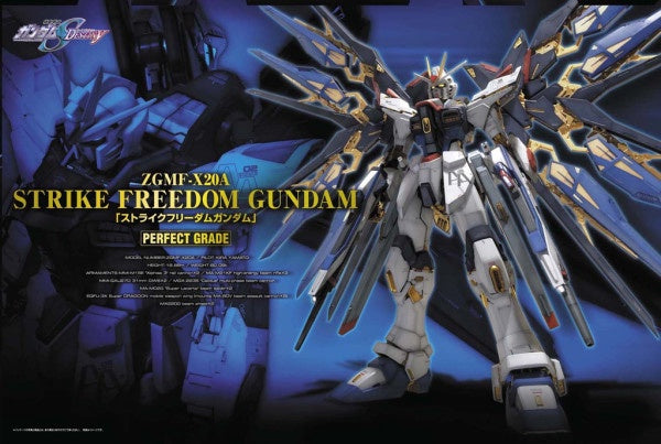 Bandai PG Strike Freedom Gundam