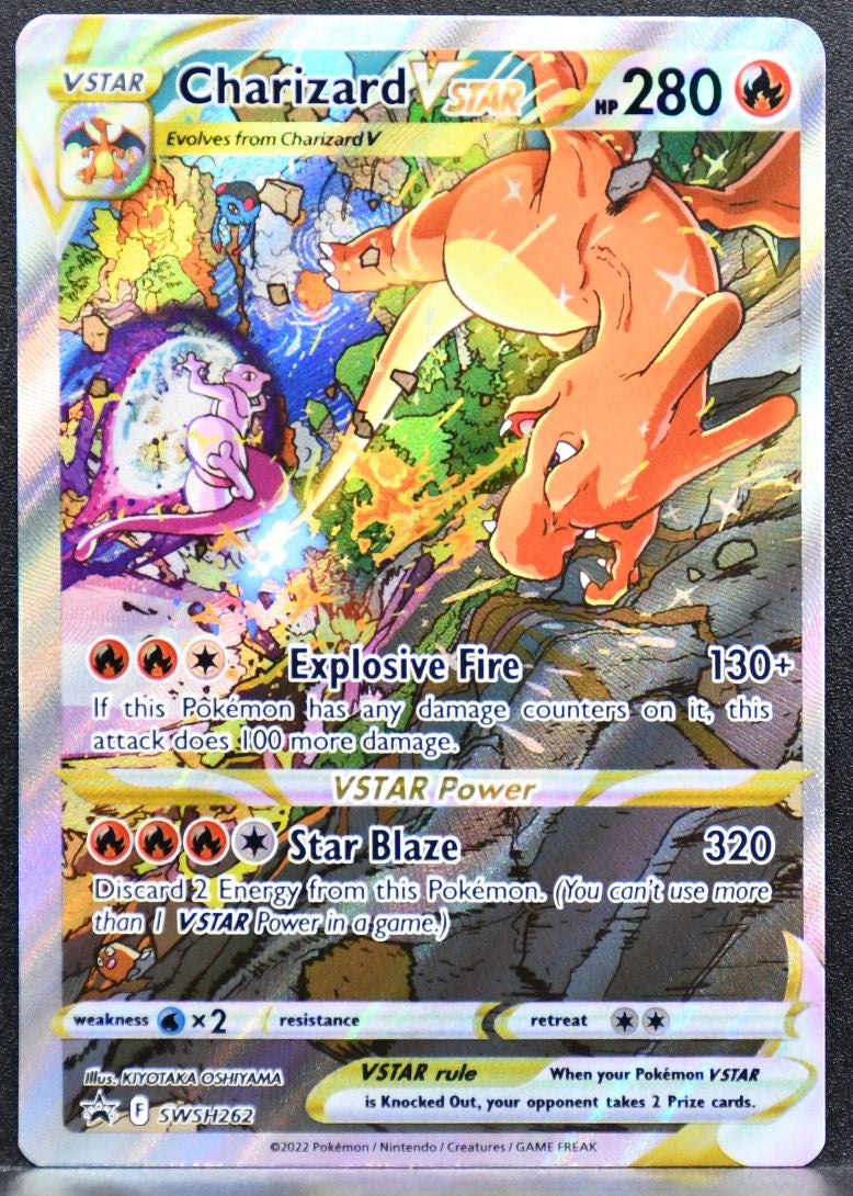 Pokémon Charizard VSTAR Sword & Shield: Promo Cards SWSH262 LP English