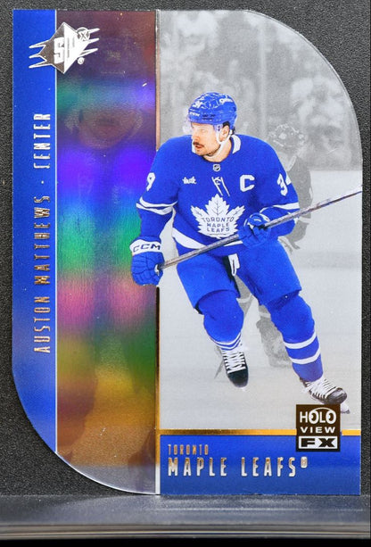 2025-26 SPx HoloView FX Auston Matthews HV-27 Toronto Maple Leafs 0467