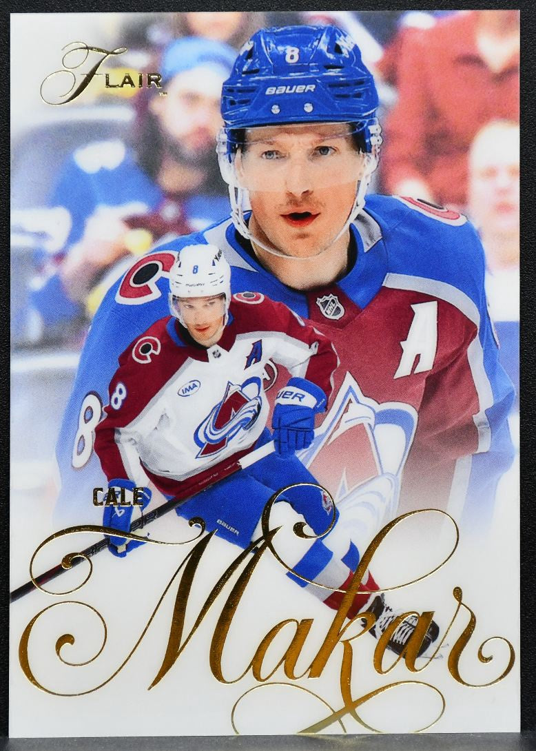 2025-26 Flair Cale Makar 29 Colorado Avalanche 2102