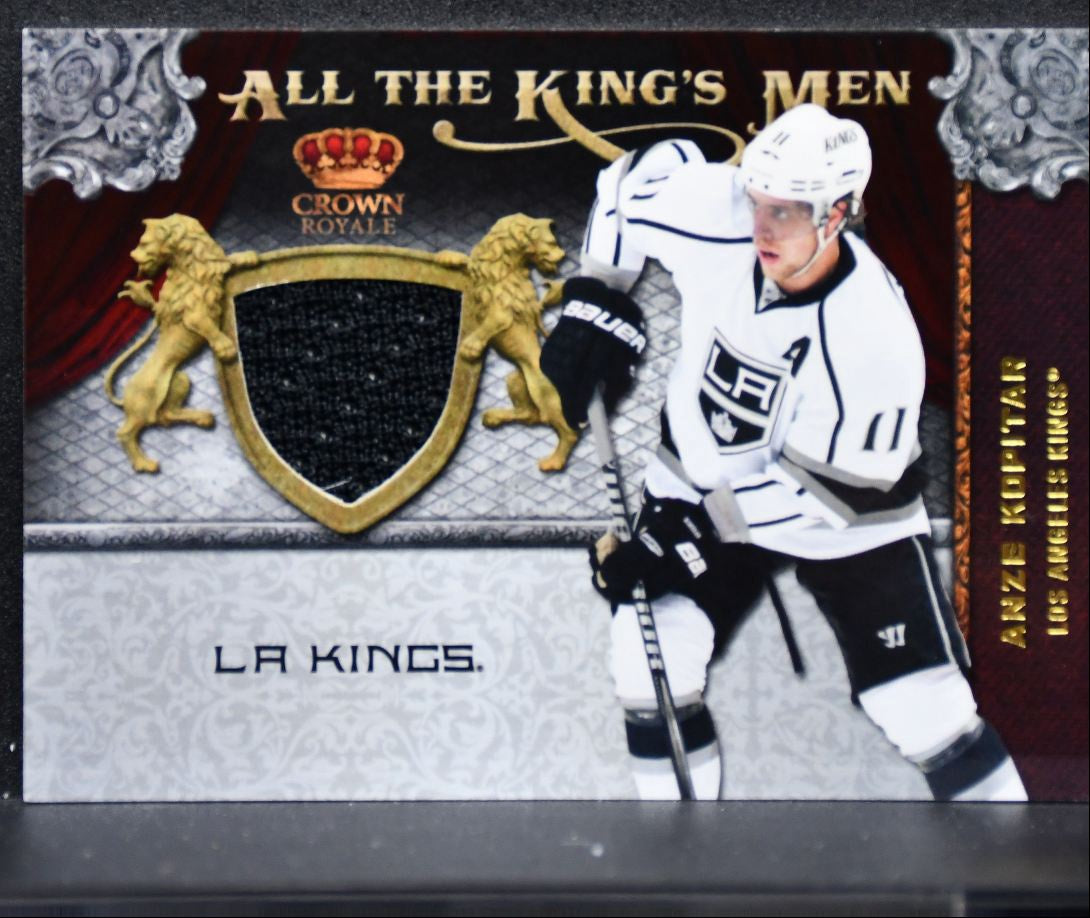2011-12 Panini Crown Royale All The Kings Men Memorabilia Kopitar Jersey 4244