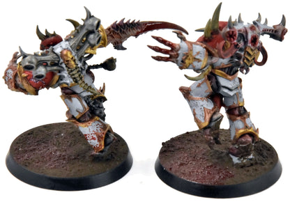 CHAOS SPACE MARINES 2 Greater Possessed #1 WELL PAINTED Warhammer 40K