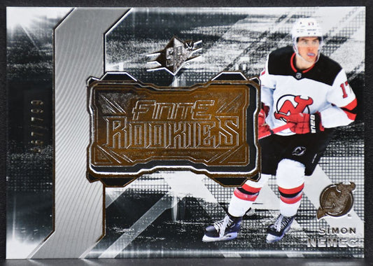 2023-24 SPx Finite Rookies Simon Nemec F-25 New Jersey Devils RC 567/999 4022