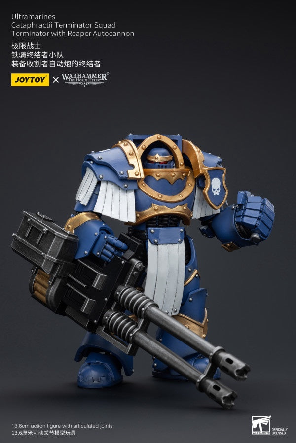 Cataphractii Terminator Squad Terminator with Reaper Autocannon Ultramarines