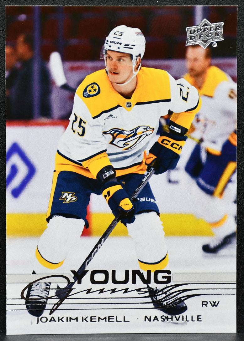 2025-26 Upper Deck Series 1 Young Guns Joakim Kemell 237 Nashville Predators RC 9669