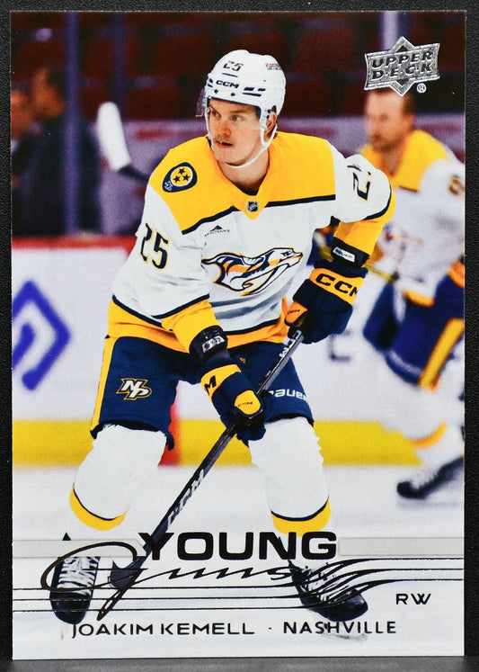 2025-26 Upper Deck Series 1 Young Guns Joakim Kemell 237 Nashville Predators RC 9669