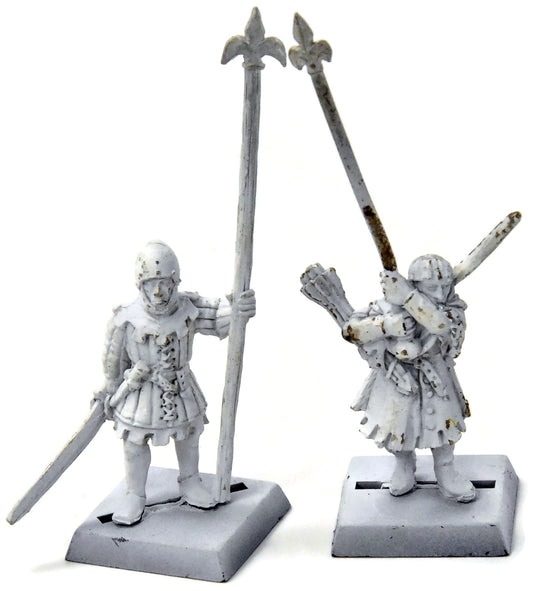 BRETONNIA Men At Arms Command #1 METAL Warhammer Fantasy
