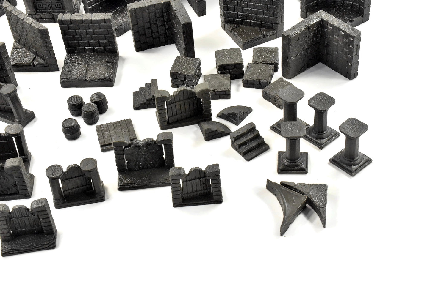 DWARFEN FORGE Castle Scenery Lot Black