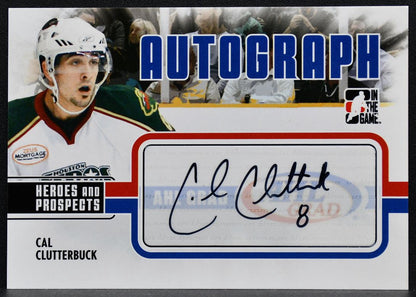 2009-10 In The Game Heroes and Prospects Autographs Clutterbuck A-CC Auto 4440