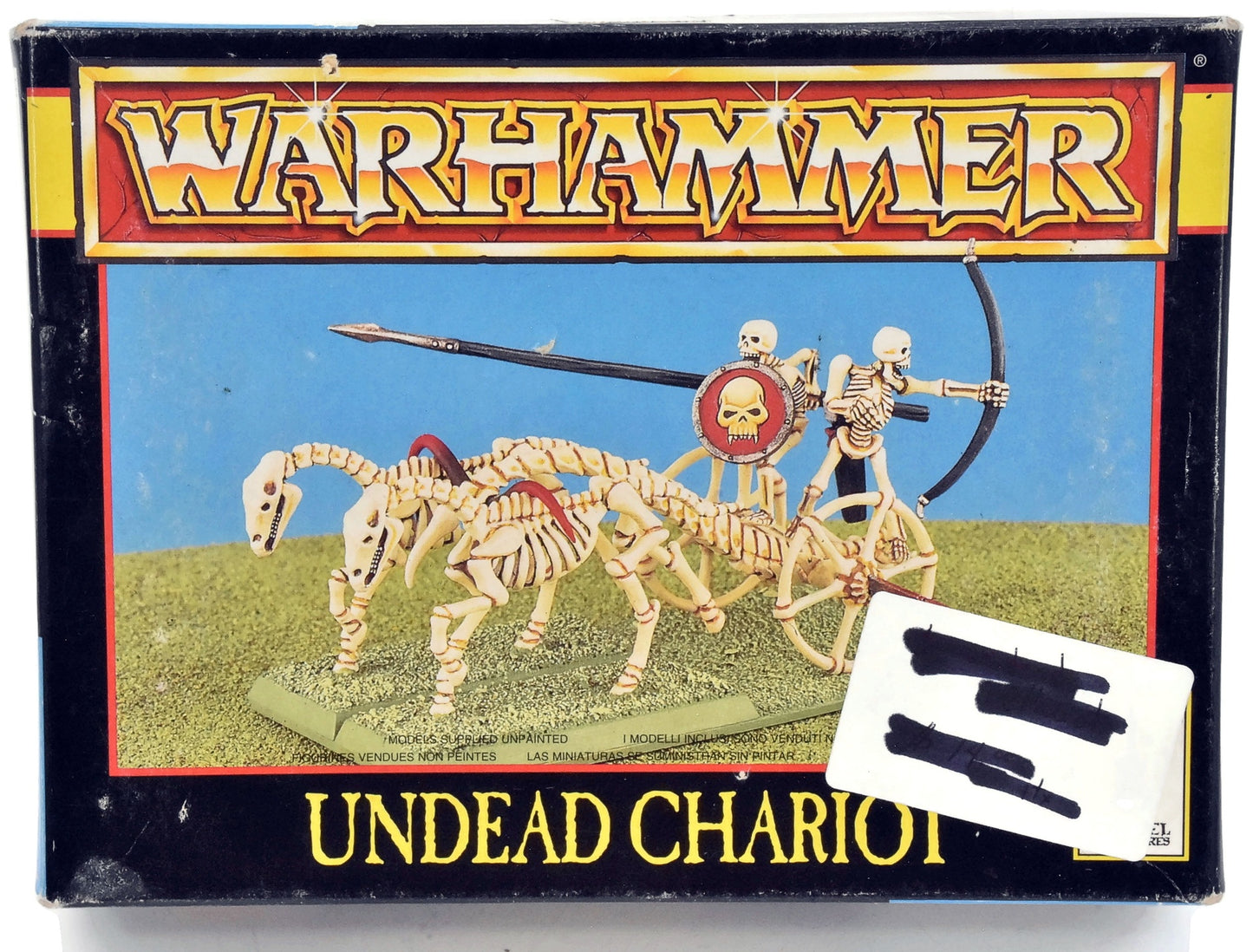 VAMPIRE COUNTS Undead Chariot #1 Warhammer Fantasy Box
