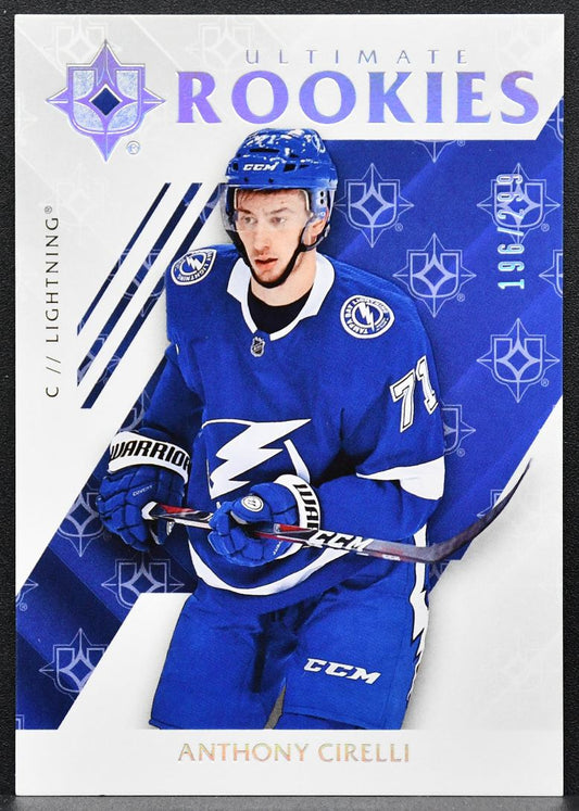 2018-19 Upper Deck Ultimate Collection Rookies Anthony Cirelli RC 196/299 7695