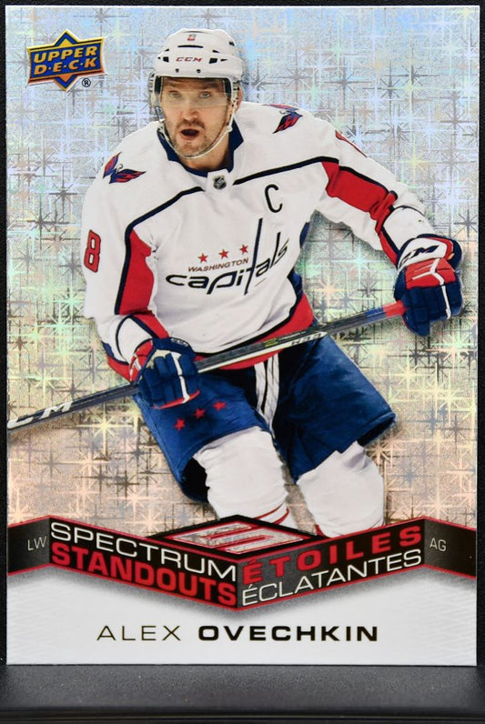 2022-23 UD Tim Hortons Spectrum Standouts Alex Ovechkin C-4 Capitals 9773