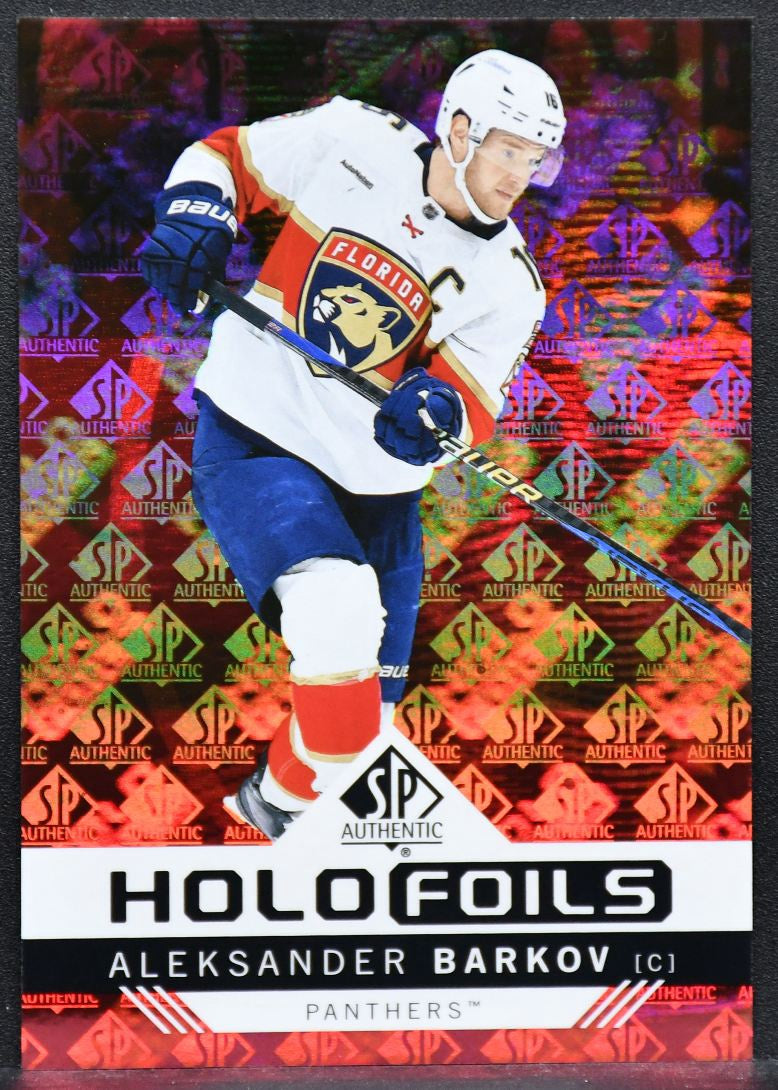 2024-25 SP Authentic Holofoils Aleksander Barkov HF-49 Florida Panthers