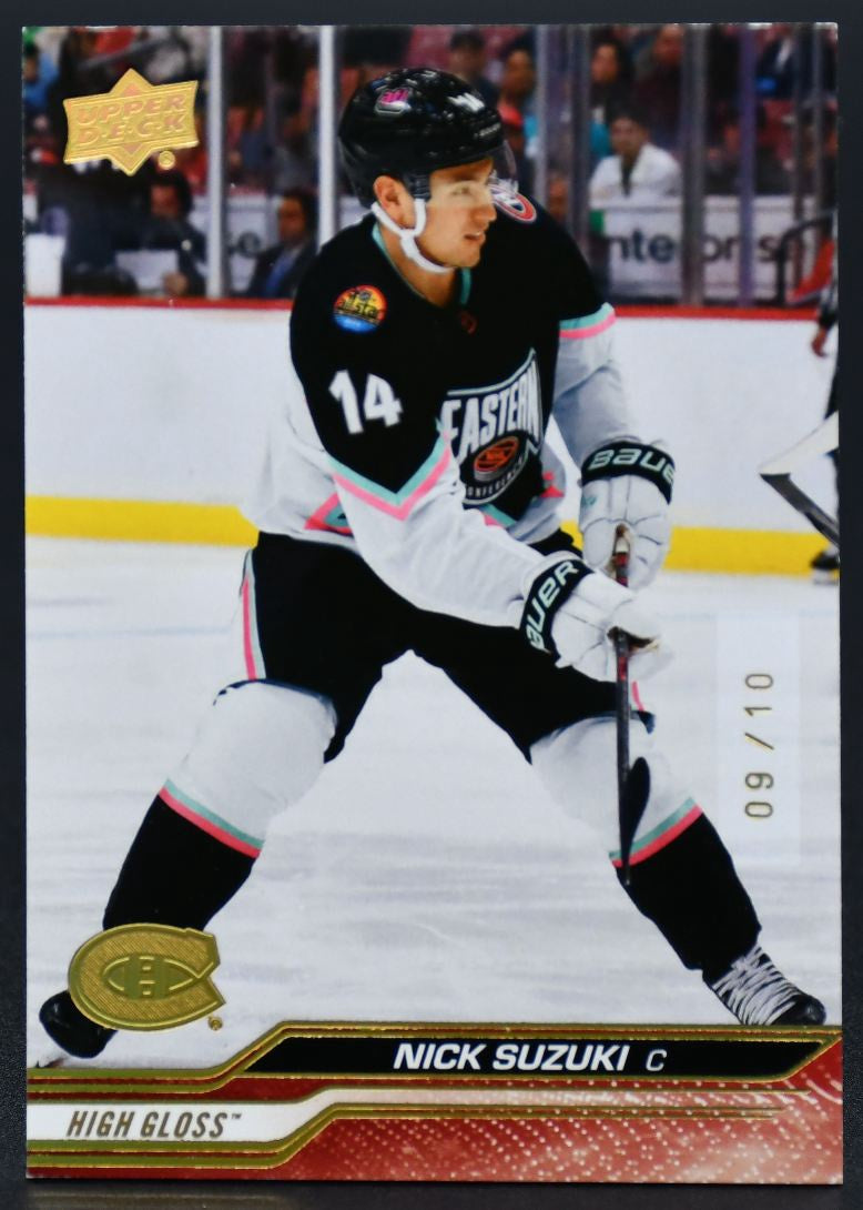 2023-24 UD Extended Series Nick Suzuki 660 Montreal Canadiens 09/10