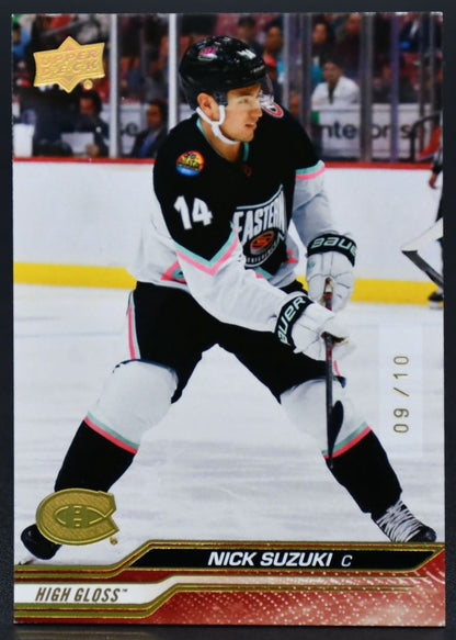 2023-24 UD Extended Series Nick Suzuki 660 Montreal Canadiens 09/10