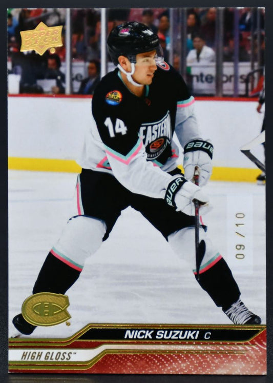 2023-24 UD Extended Series Nick Suzuki 660 Montreal Canadiens 09/10