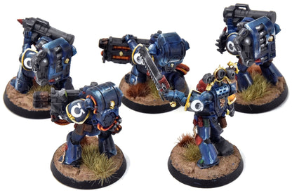 ULTRAMARINES 5 Devastators #3 WELL PAINTED Warhammer 40K