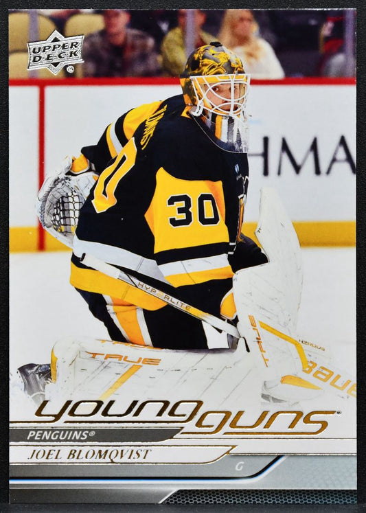 2024-25 Upper Deck Series 2 Young Guns Joel Blomqvist 483 Penguins RC 5237