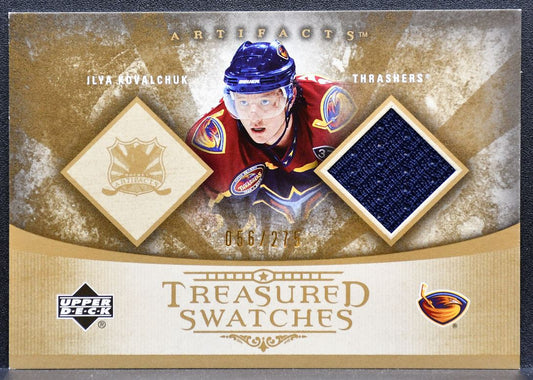 2005-06 UD Artifacts Treasured Swatches Ilya Kovalchuk 056/275 Jersey 0561