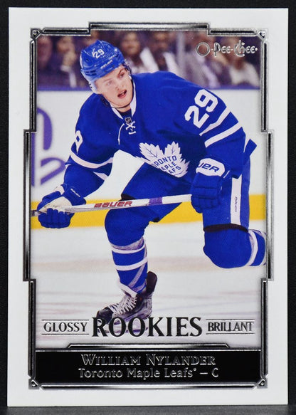 2017-18 UD Series 2 Glossy Rookies William Nylander R-4 Toronto Maple Leafs RC