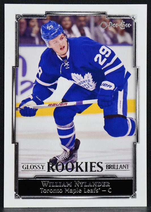 2017-18 UD Series 2 Glossy Rookies William Nylander R-4 Toronto Maple Leafs RC