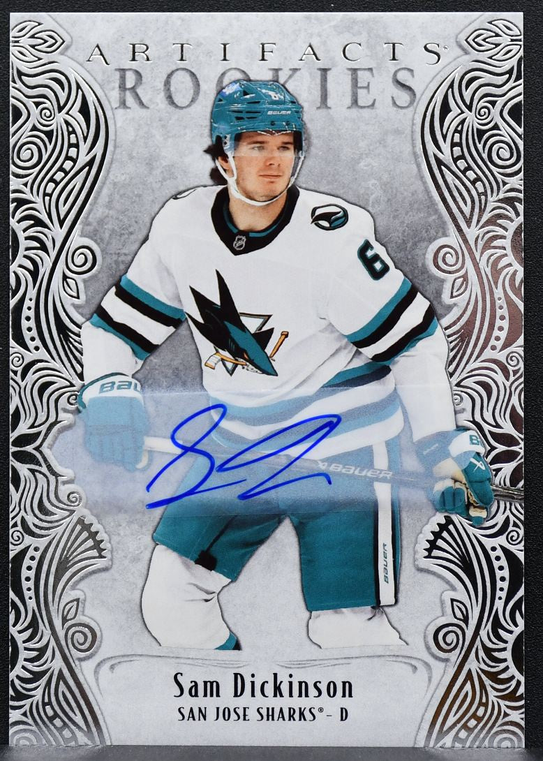 2025-26 Upper Deck Artifacts Rookies Auto Redemptions Sam Dickinson RC Auto 6414