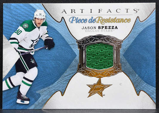 2016-17 UD Artifacts Piece de Resistance Relics Jason Spezza Stars Jersey 2479