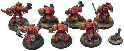 BLOOD ANGELS 7 Assault Terminator Squad #4 PRO PAINTED Terminators Space Hulk