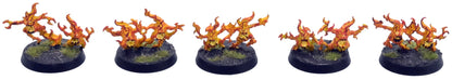 DISCIPLES OF TZEENTCH 10 Brimstone Of Tzeentch #1 PRO PAINTED Warhammer Sigmar