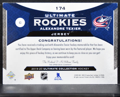 2019-20 UD Ultimate Collection Rookies Jersey Texier RC 217/399 Jersey 3278