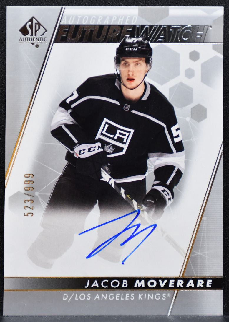 2022-23 SP Authentic Future Watch Auto Jacob Moverare Kings RC Auto 523/999 6389