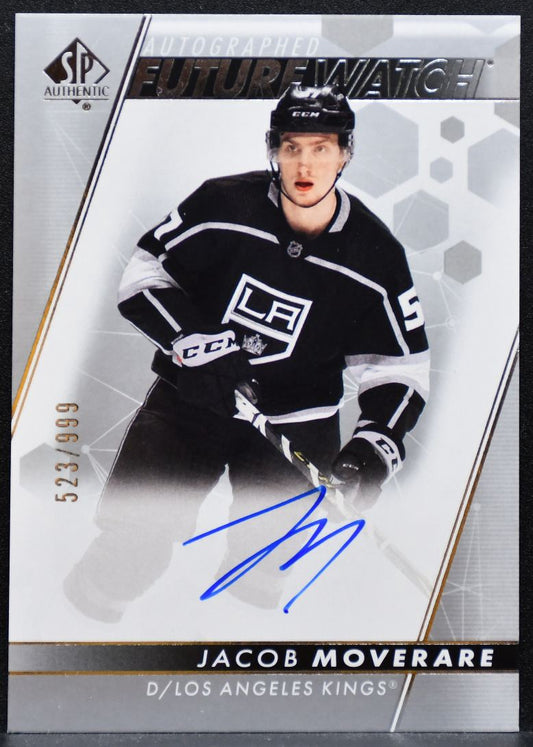 2022-23 SP Authentic Future Watch Auto Jacob Moverare Kings RC Auto 523/999 6389