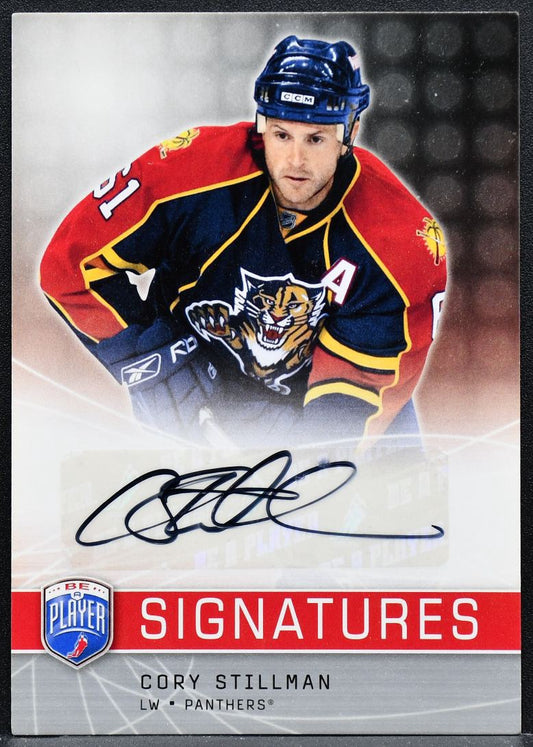 2008-09 Upper Deck Be a Player Signatures Cory Stillman S-CS Auto 0602