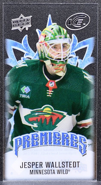 2025-26 Upper Deck Ice Mini Premieres Jesper Wallstedt MP-JW Minnesota Wild 3000