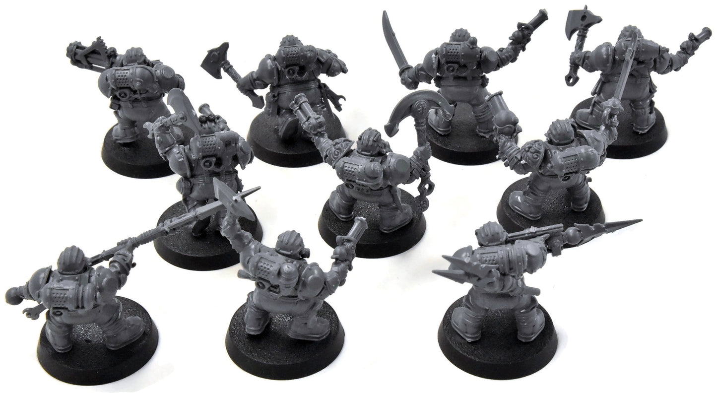 KHARADRON OVERLORDS 10 Arkanaut Company #1 Sigmar