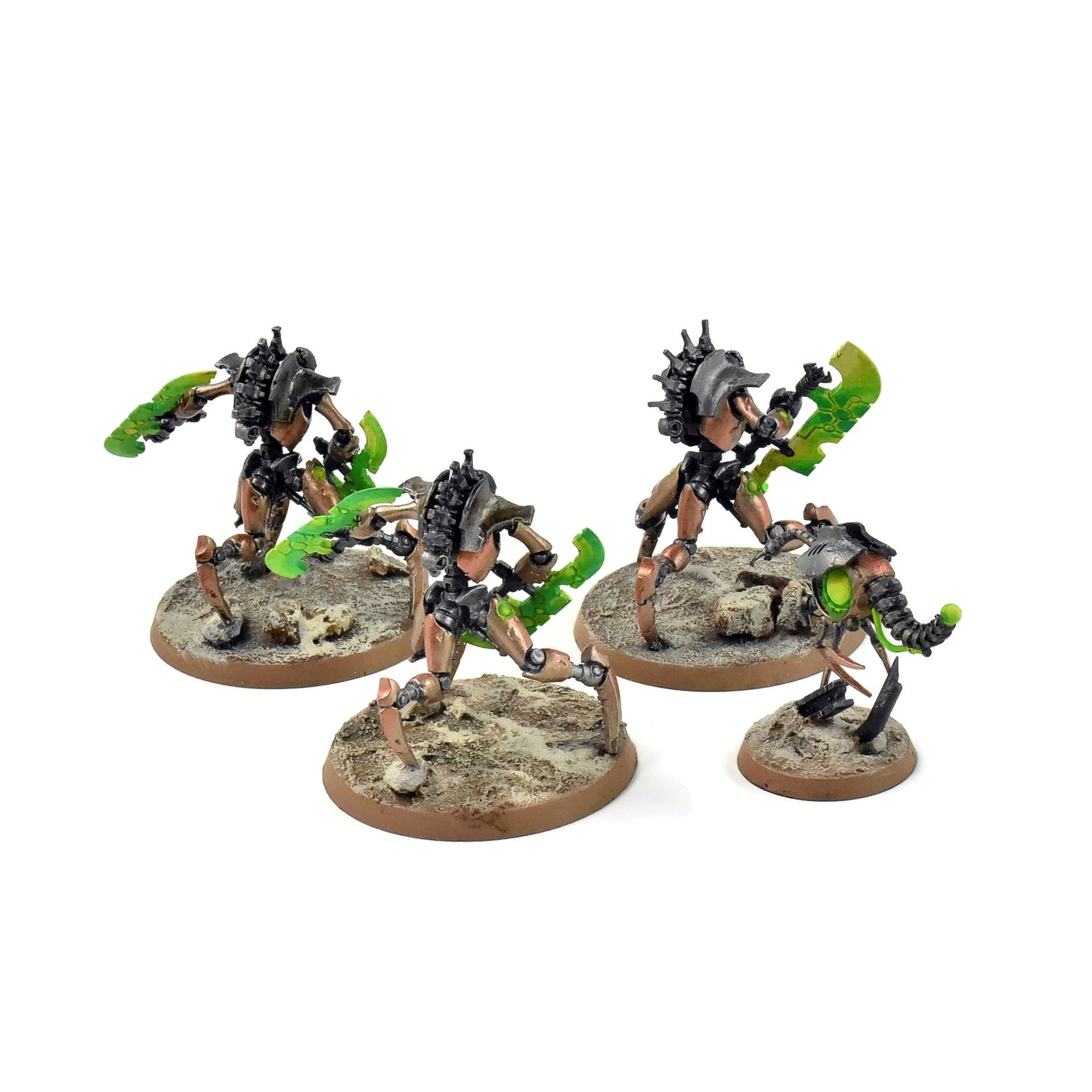 NECRONS 3 Skorpekh Destroyers #3 WELL PAINTED Warhammer 40K