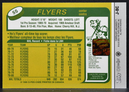 2001-02 Topps / O-Pee-Chee Archives Relics Bobby Clarke J-BC Flyers Jersey 5376
