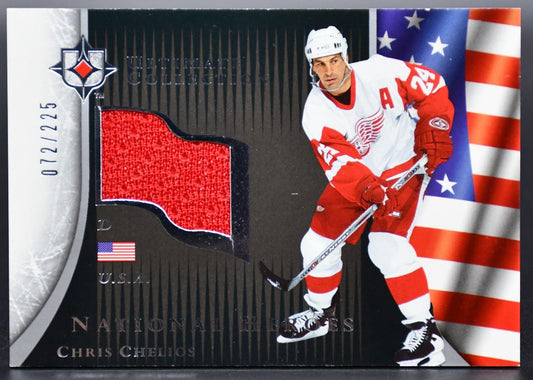 2005-06 UD Ultimate Collection National Heroes Chelios NHJ-CC 072/225 Jersey
