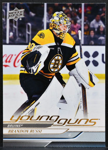 2024-25 Upper Deck Series 2 Young Guns Brandon Bussi 493 Boston Bruins RC 1778