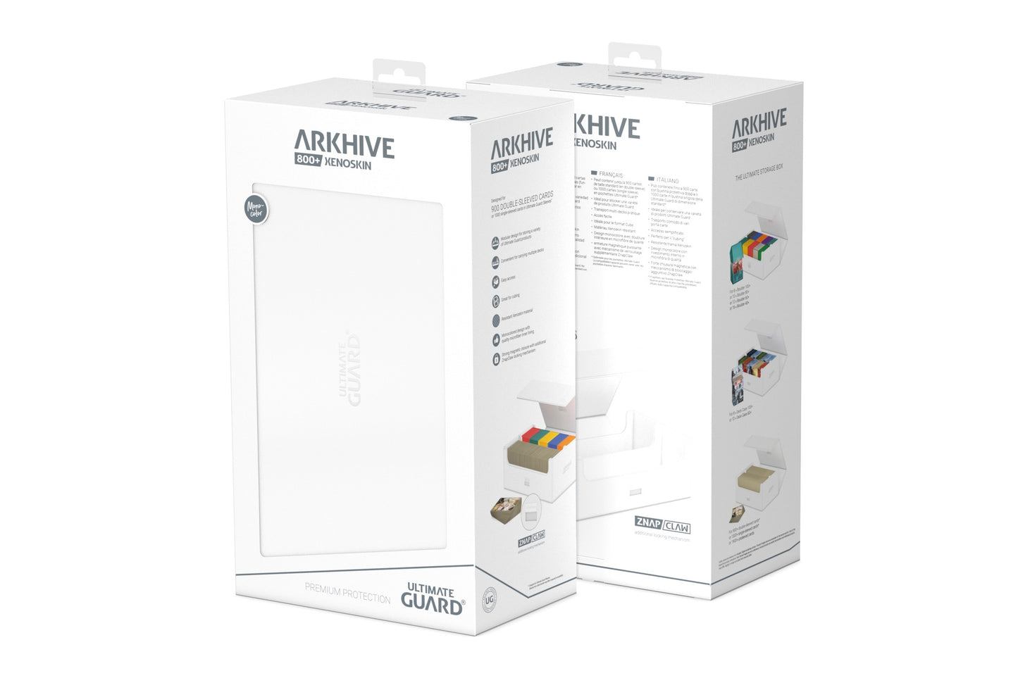 Ultimate Guard Deck Case Arkhive 800+ Monocolor White