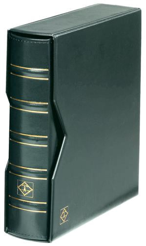 Ringbinder Optima In Classic Design Incl. Slipcase Green