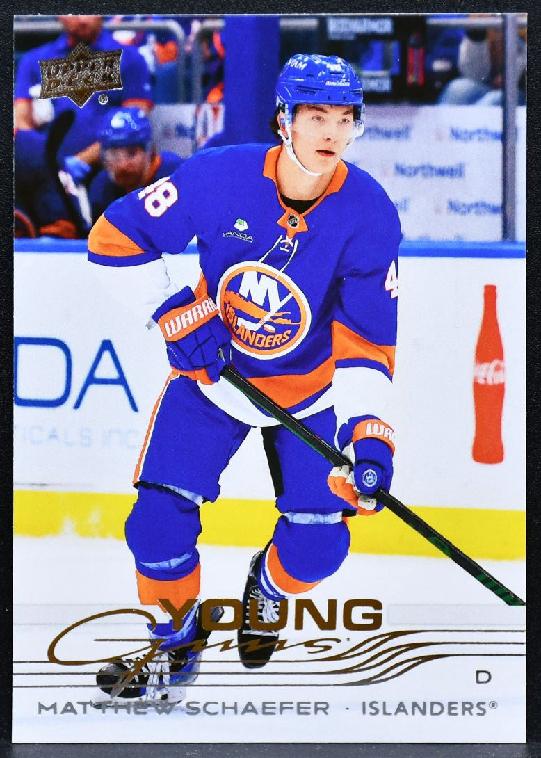 2025-26 Upper Deck Series 2 Young Guns Matthew Schaefer 451 Islanders RC 3961