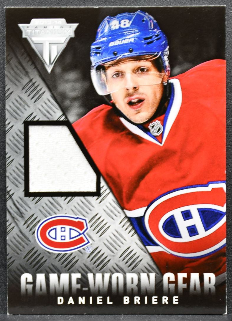 2013-14 Panini Titanium Game-Worn Gear Daniel Briere GG-DBR Jersey 3859