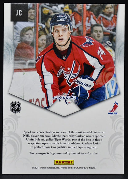 2011-12 Panini Titanium Private Signings John Carlson JC Auto
