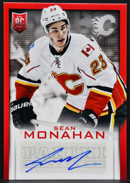 2014-15 Panini Signatures Sean Monahan SM Calgary Flames Auto
