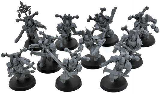 CHAOS SPACE MARINES 10 Khorne Berzerkers #3 Warhammer 40K