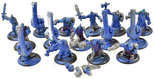 HORDES 15 Kriel Warriors & Cabo Throwers #1 METAL trollbloods