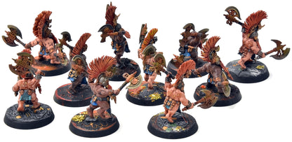 FYRESLAYERS 10 Vulkurite Berzerkers #2 WELL PAINTED Sigmar